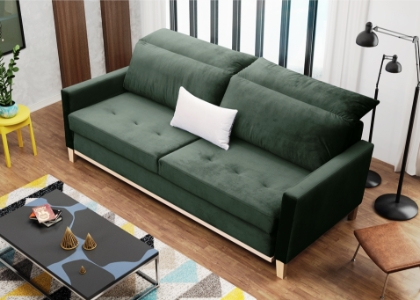 Sofa zielona